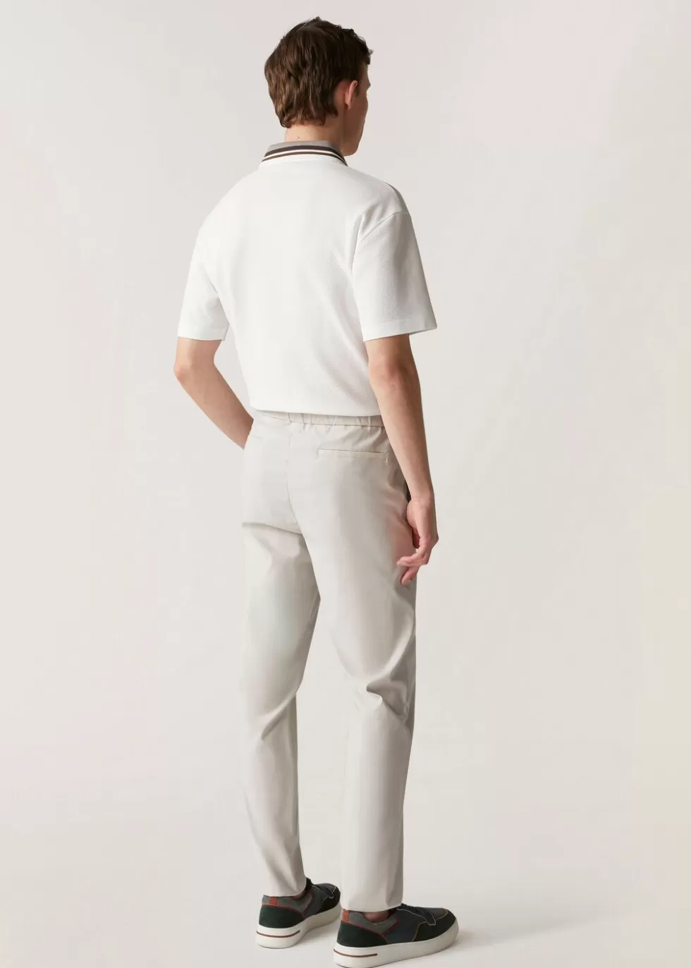 Trousers & Bermudas*Loro Piana Leisure City Trousers Pearl Gray