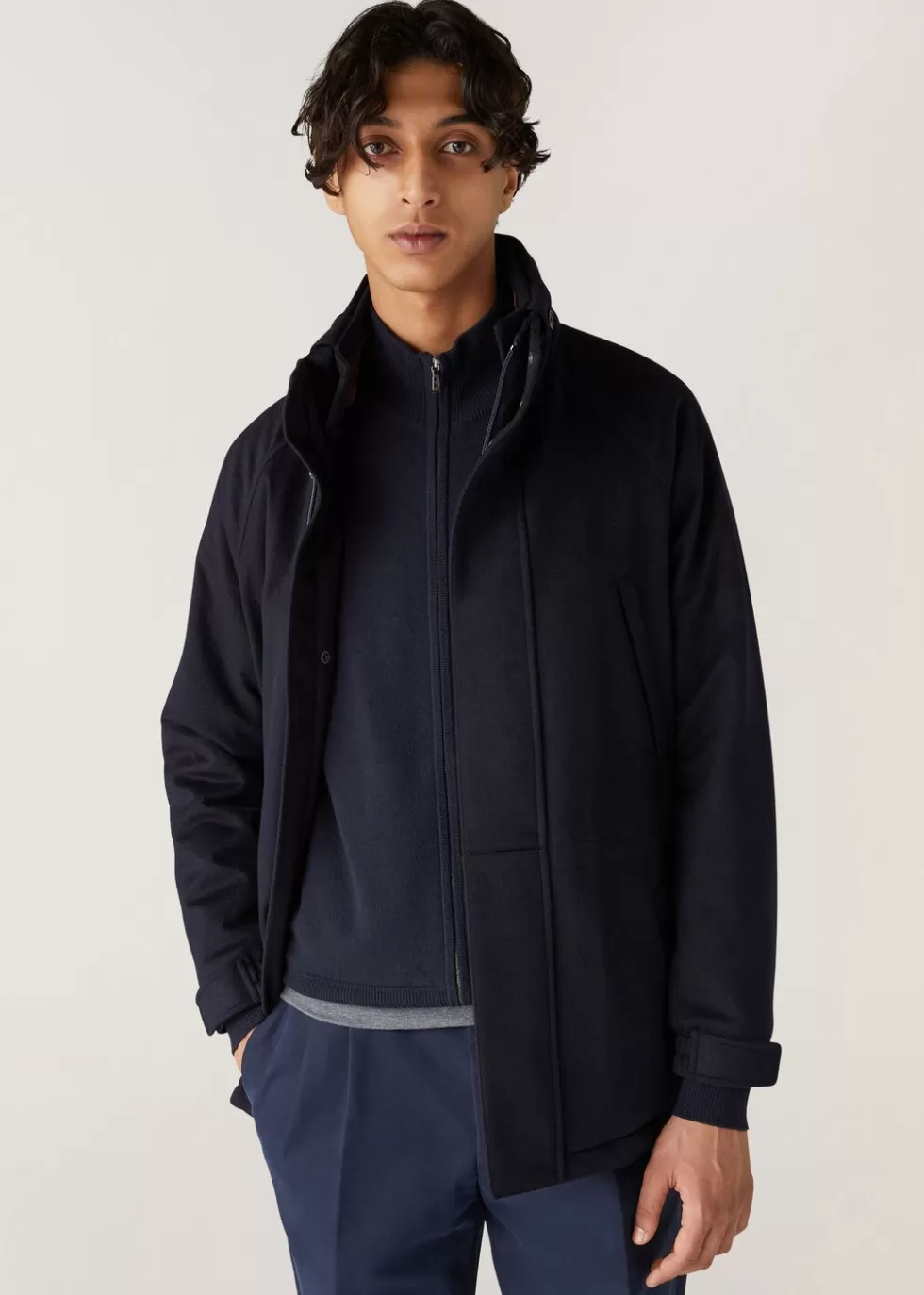 Outerwear Jackets*Loro Piana Icer Jacket Navy Blue