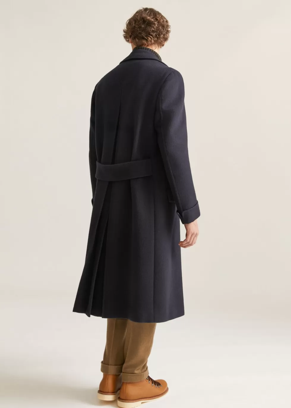 Coats & Trench*Loro Piana Sergio Coat Navy Blue