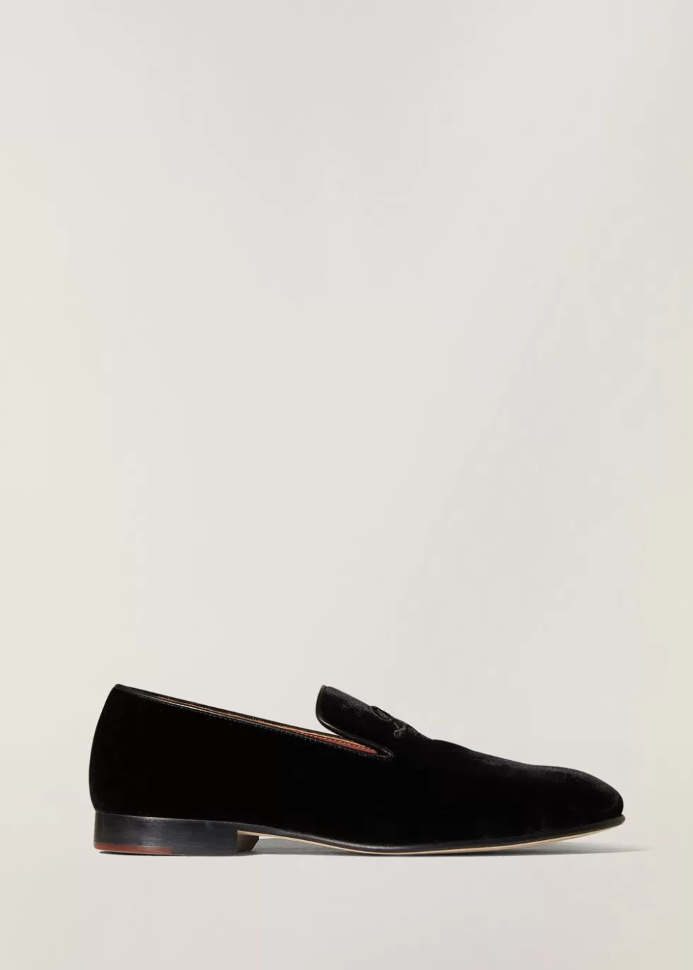 Loafers*Loro Piana Lp Anagram Babouche Black