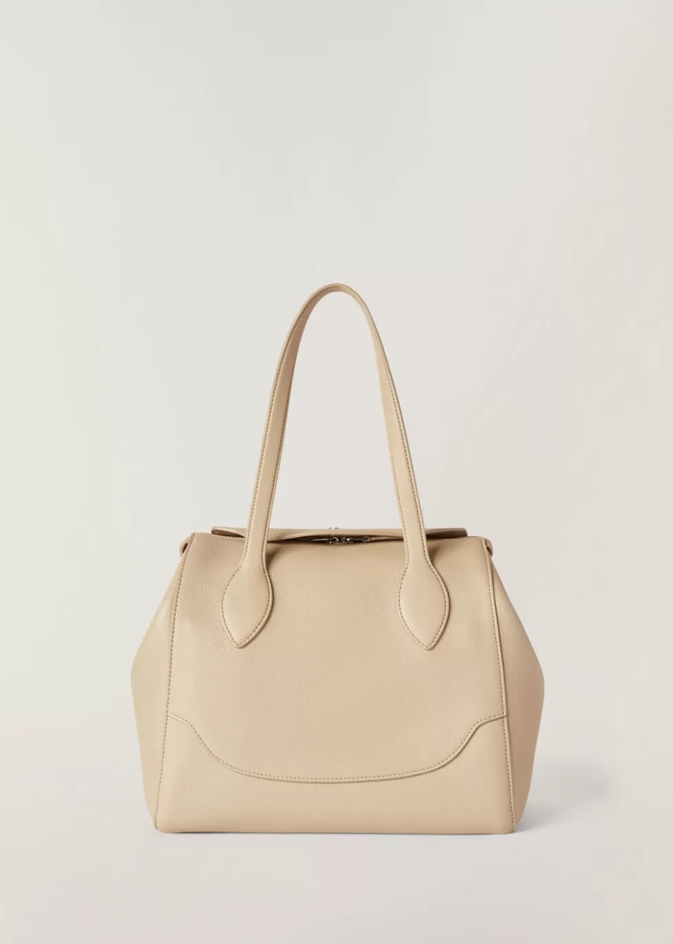 Top Handle And Totes*Loro Piana M Happy Day Bag Light Mastic