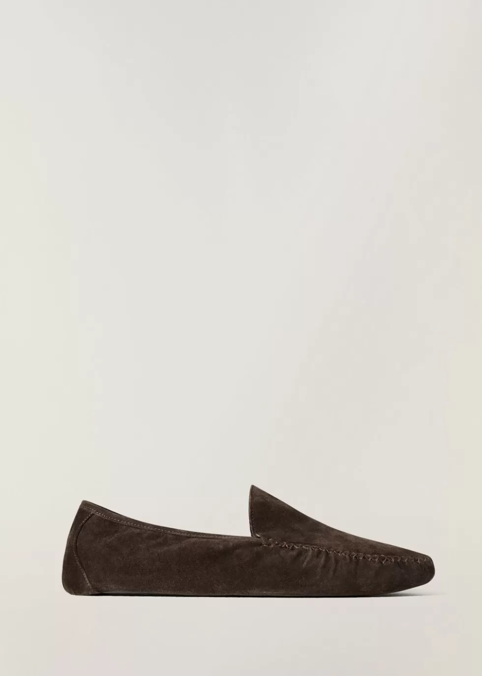 For Him*Loro Piana Maurice Slippers Chocolate/Walnut Melange