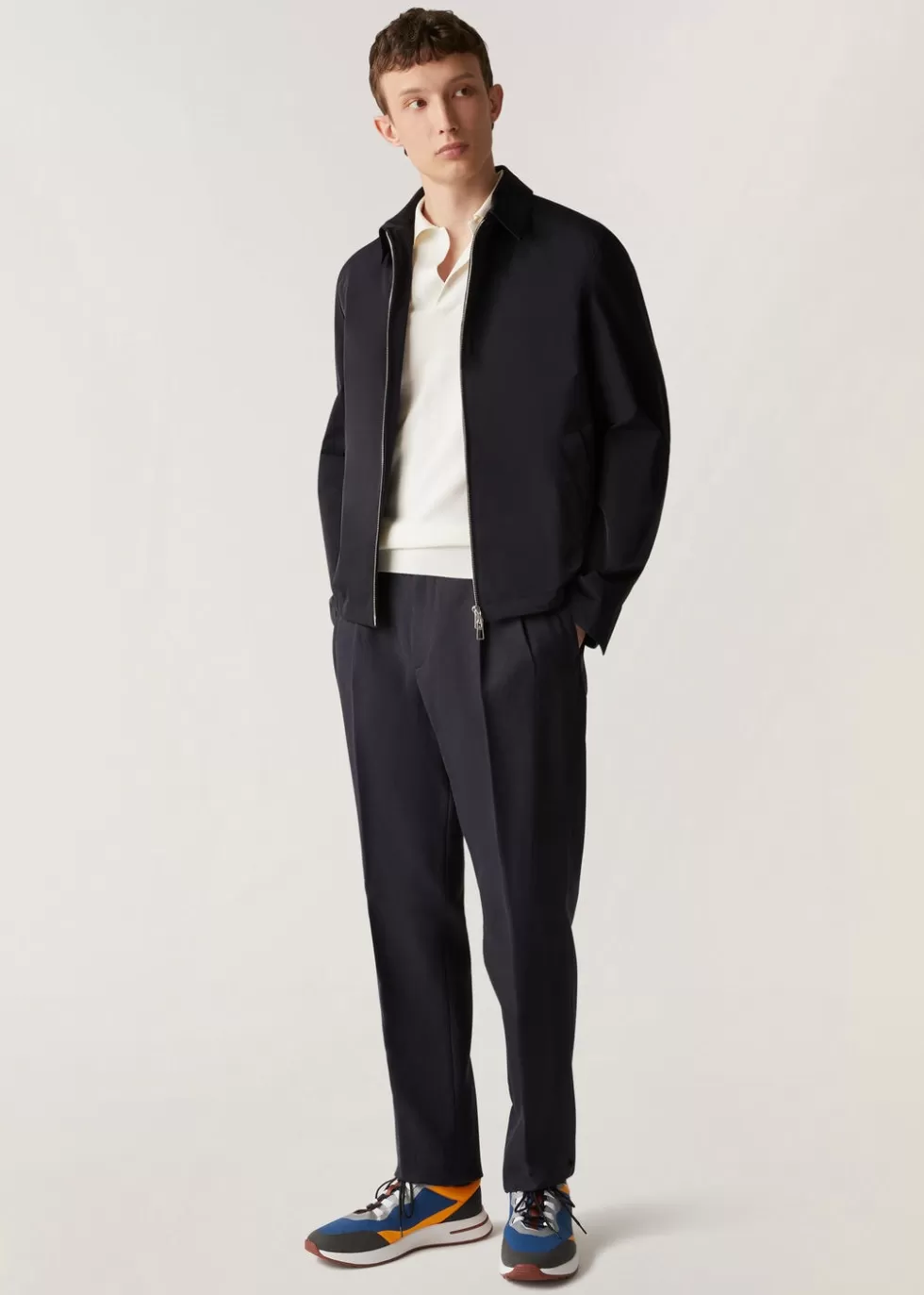 Outerwear Jackets*Loro Piana Maurin Blouson Very Dark Blue