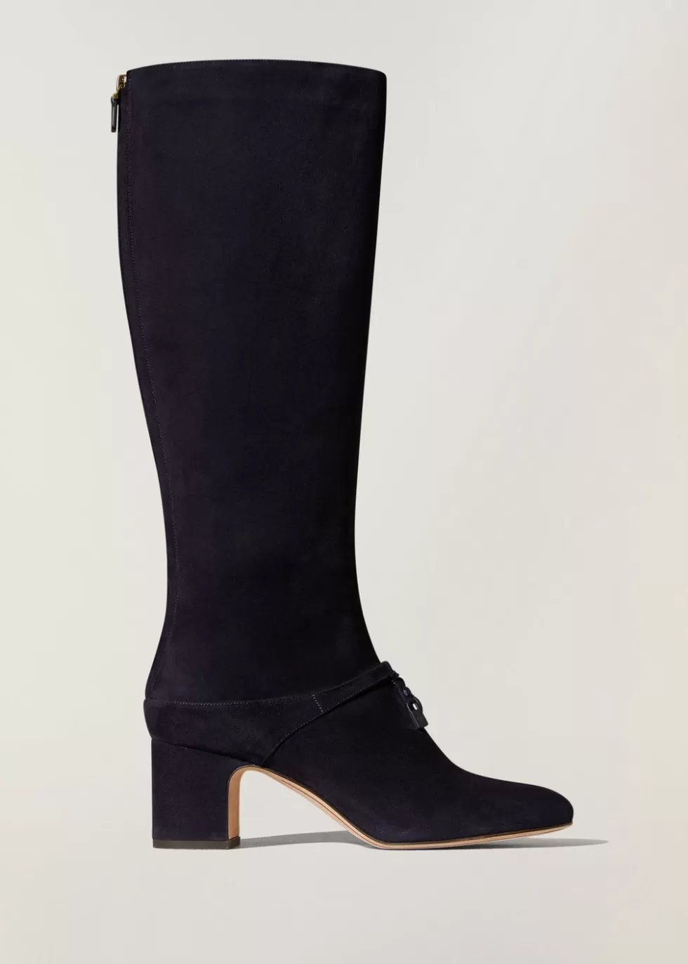 Boots And Ankle Boots*Loro Piana Maxi Charms Boots Navy Blue