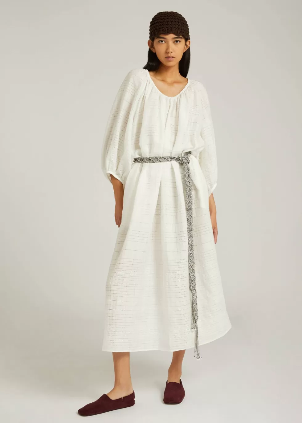 Dresses*Loro Piana Medea Dress White