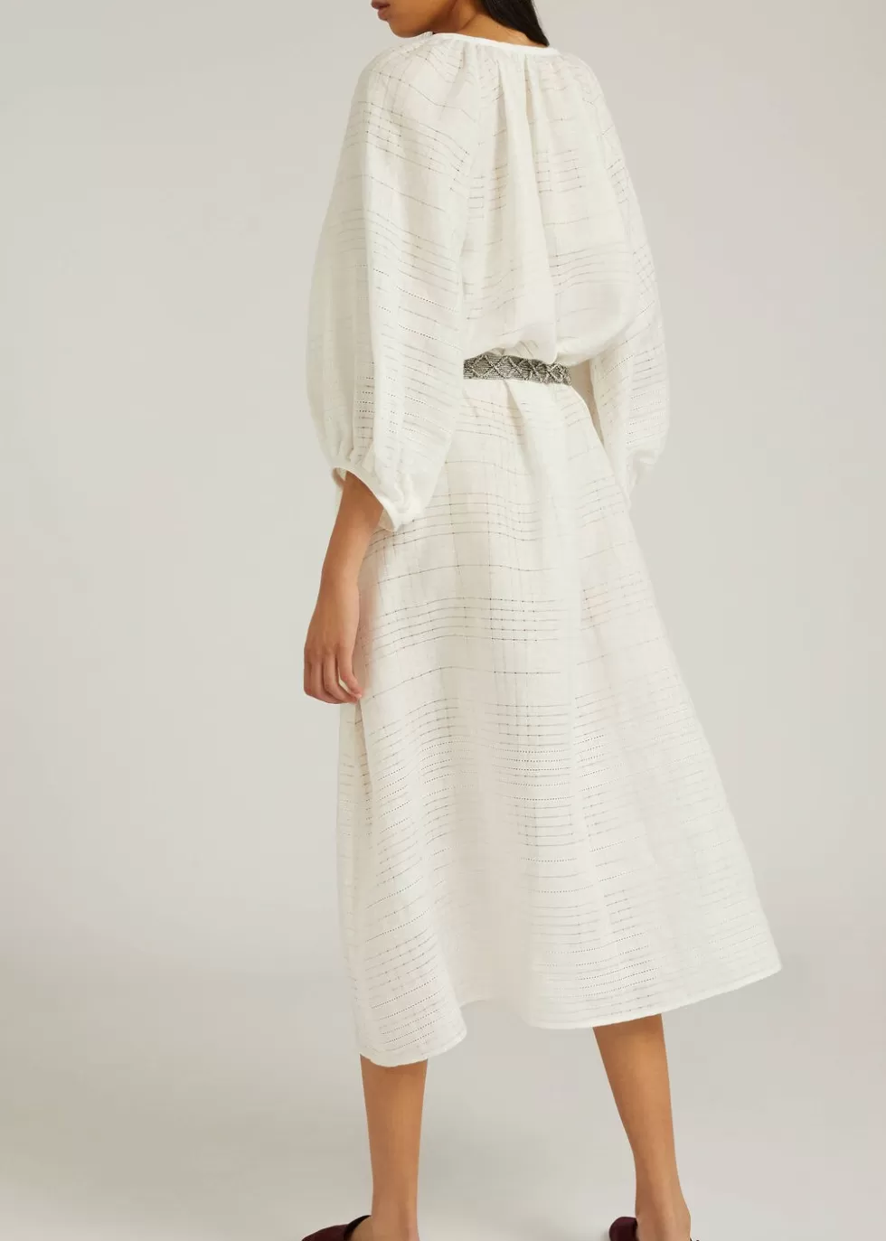 Dresses*Loro Piana Medea Dress White