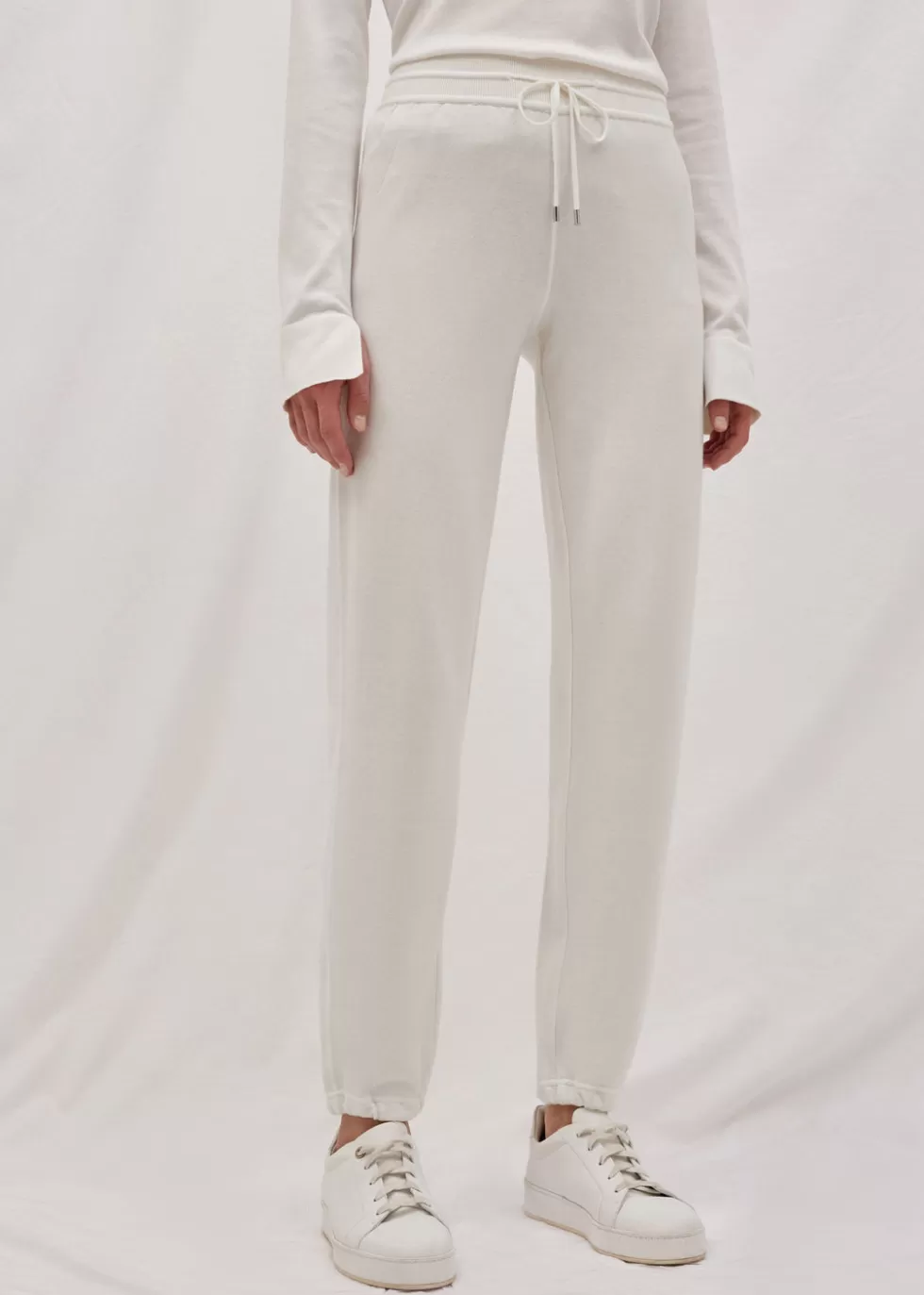 Trousers & Shorts*Loro Piana Merano Trouser White