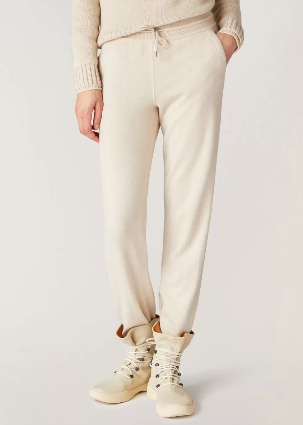 Trousers & Shorts*Loro Piana Merano Trouser Natural Melange