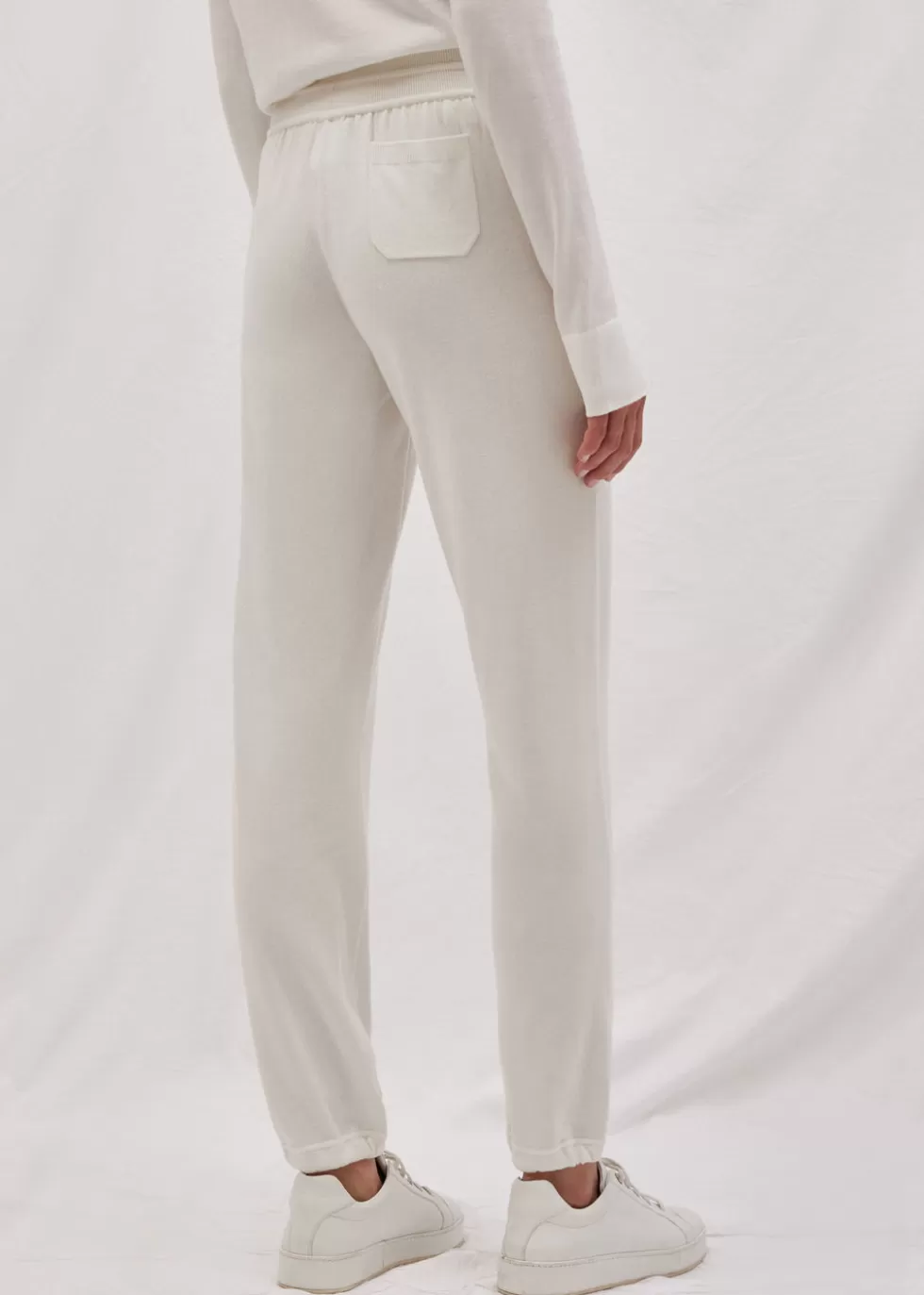 Trousers & Shorts*Loro Piana Merano Trouser White