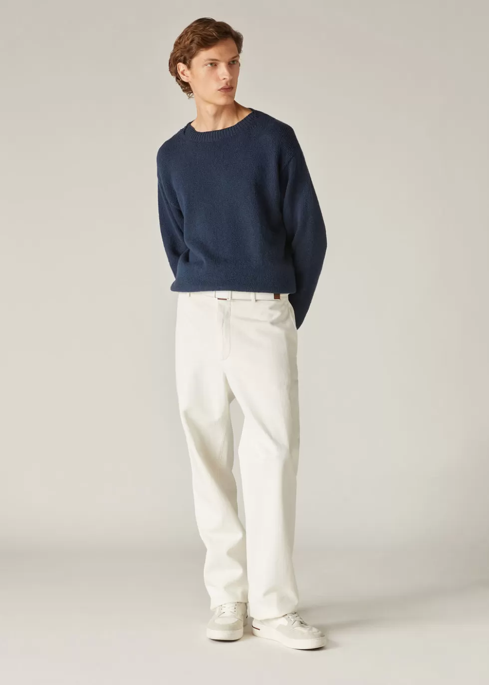 Trousers & Bermudas*Loro Piana Merse Pants Optical White