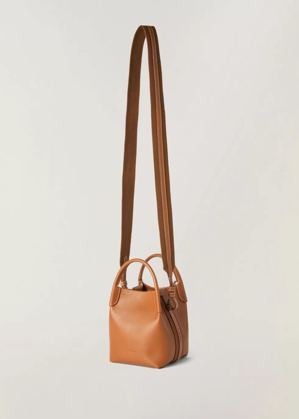 Mini Bags*Loro Piana Micro Bale Bag Warm Tan