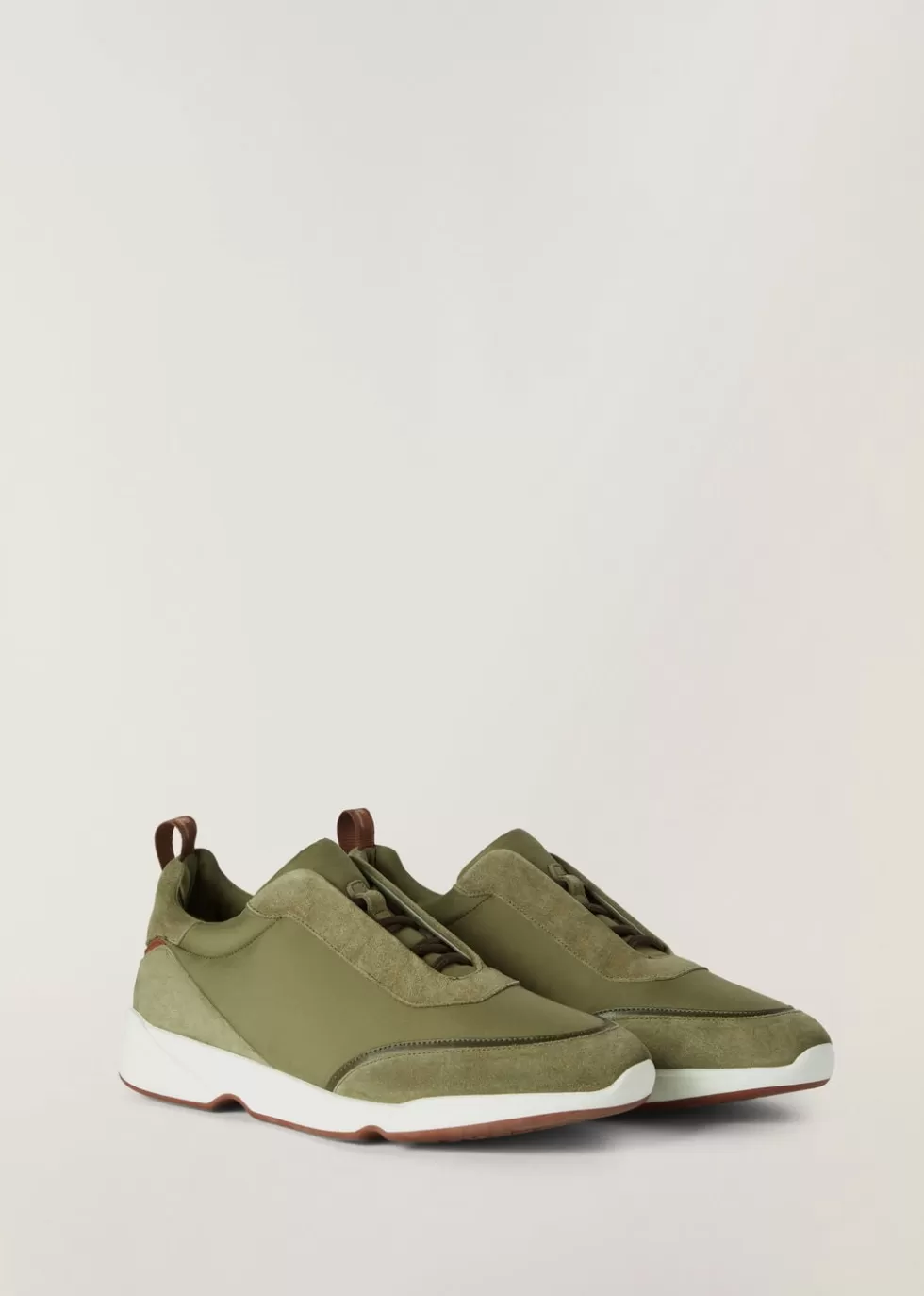 Sneakers*Loro Piana Modular Walk Sneaker Tea Leaf