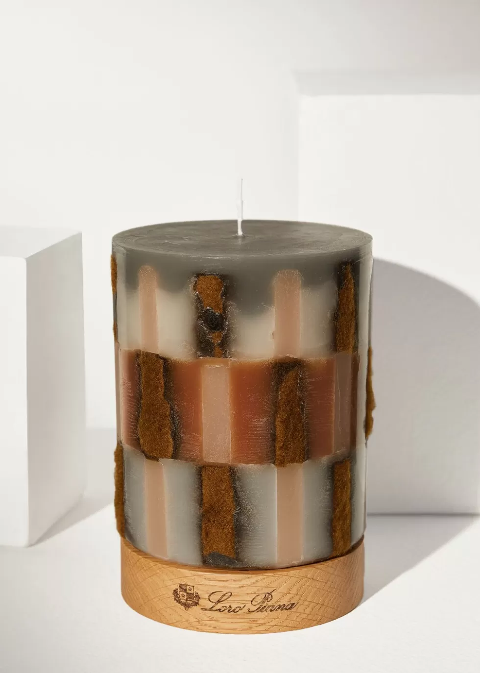 Candles*Loro Piana Myanmar Jacquard Candle Multicolor