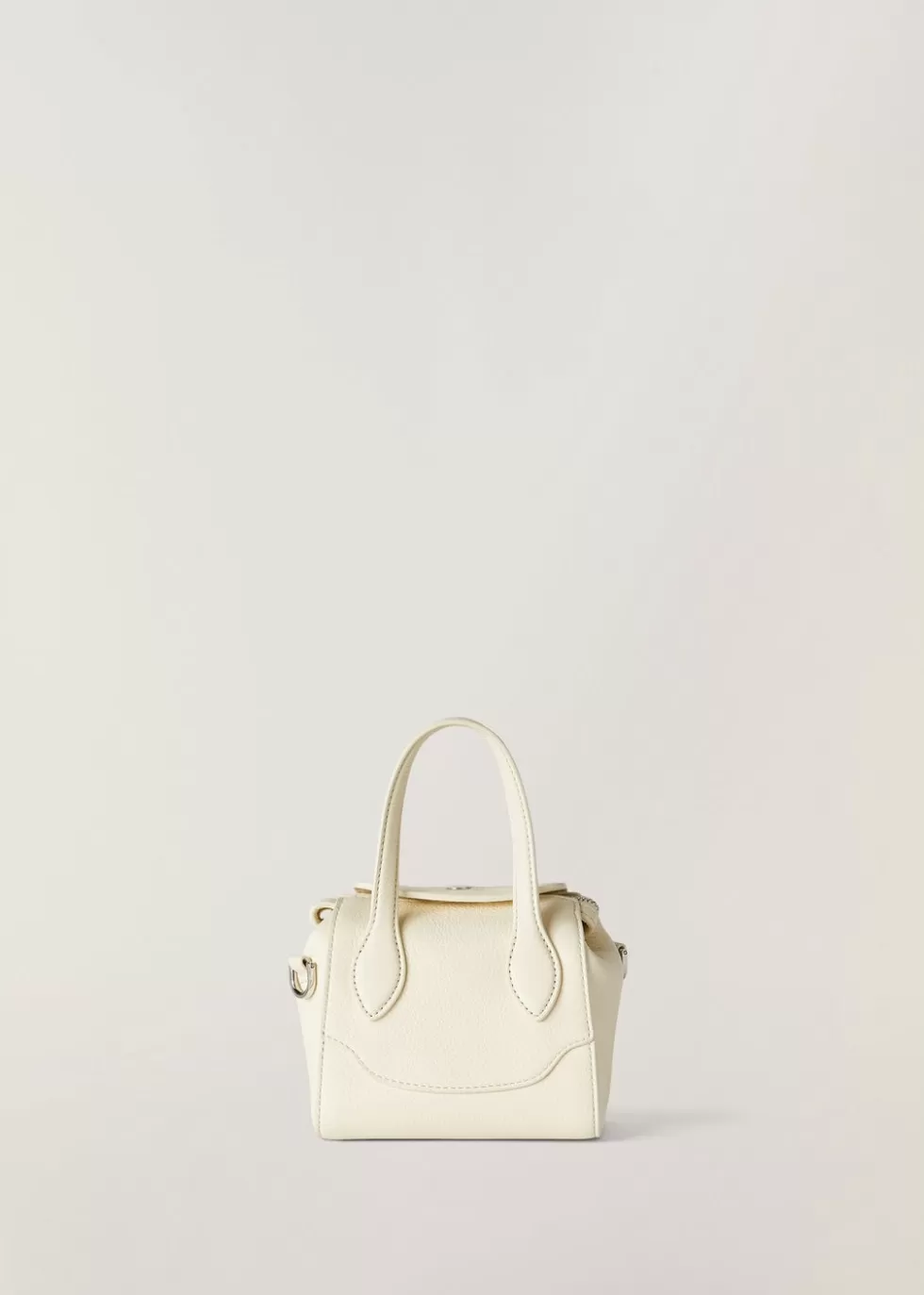 Mini Bags*Loro Piana Nano Happy Day Bag Whisper White