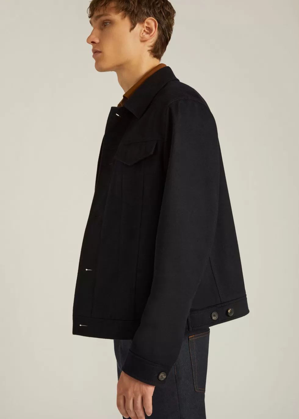 Outerwear Jackets*Loro Piana Neive Jacket Navy Blue