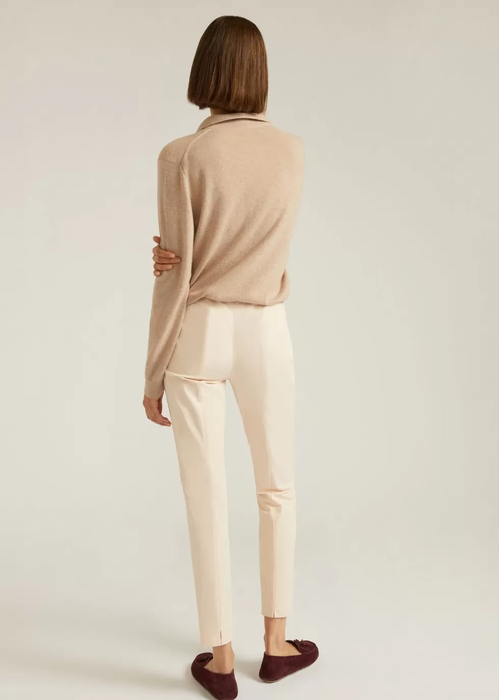 Trousers & Shorts*Loro Piana Neo Mirel Trousers Almond Blossom