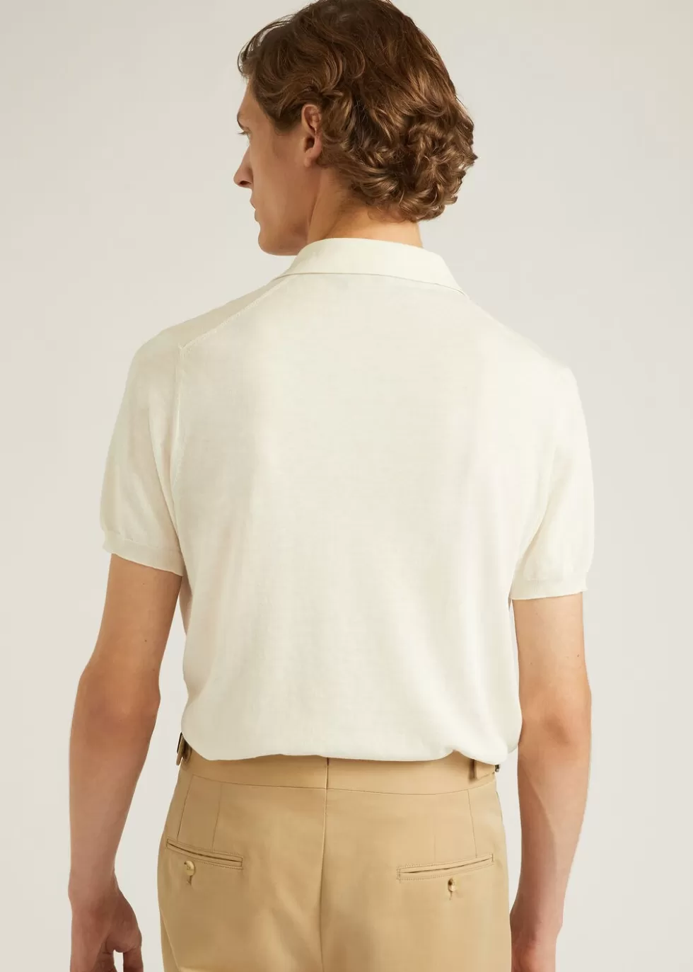 Polo And T-Shirts*Loro Piana New Bay Polo White