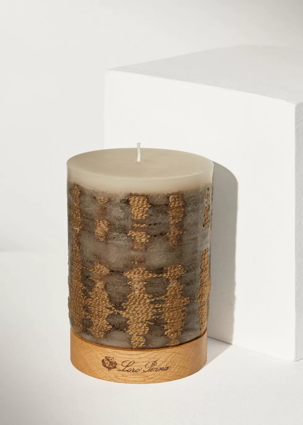 Candles*Loro Piana New Zealand Boucle Candle Desert Mud