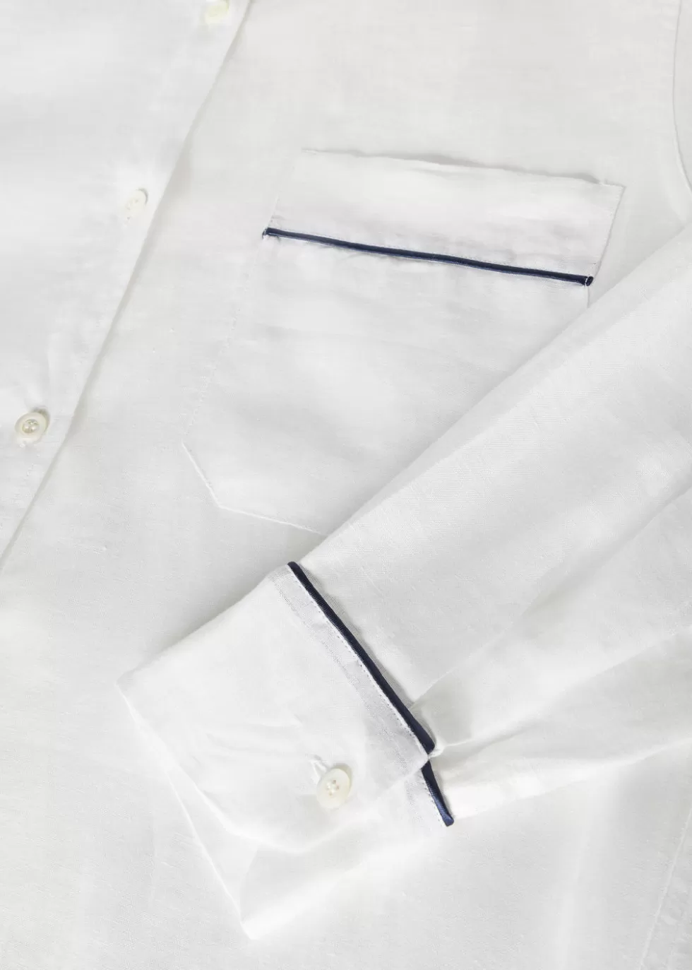 For Him*Loro Piana Nyx Solaire Pyjamas Optical White