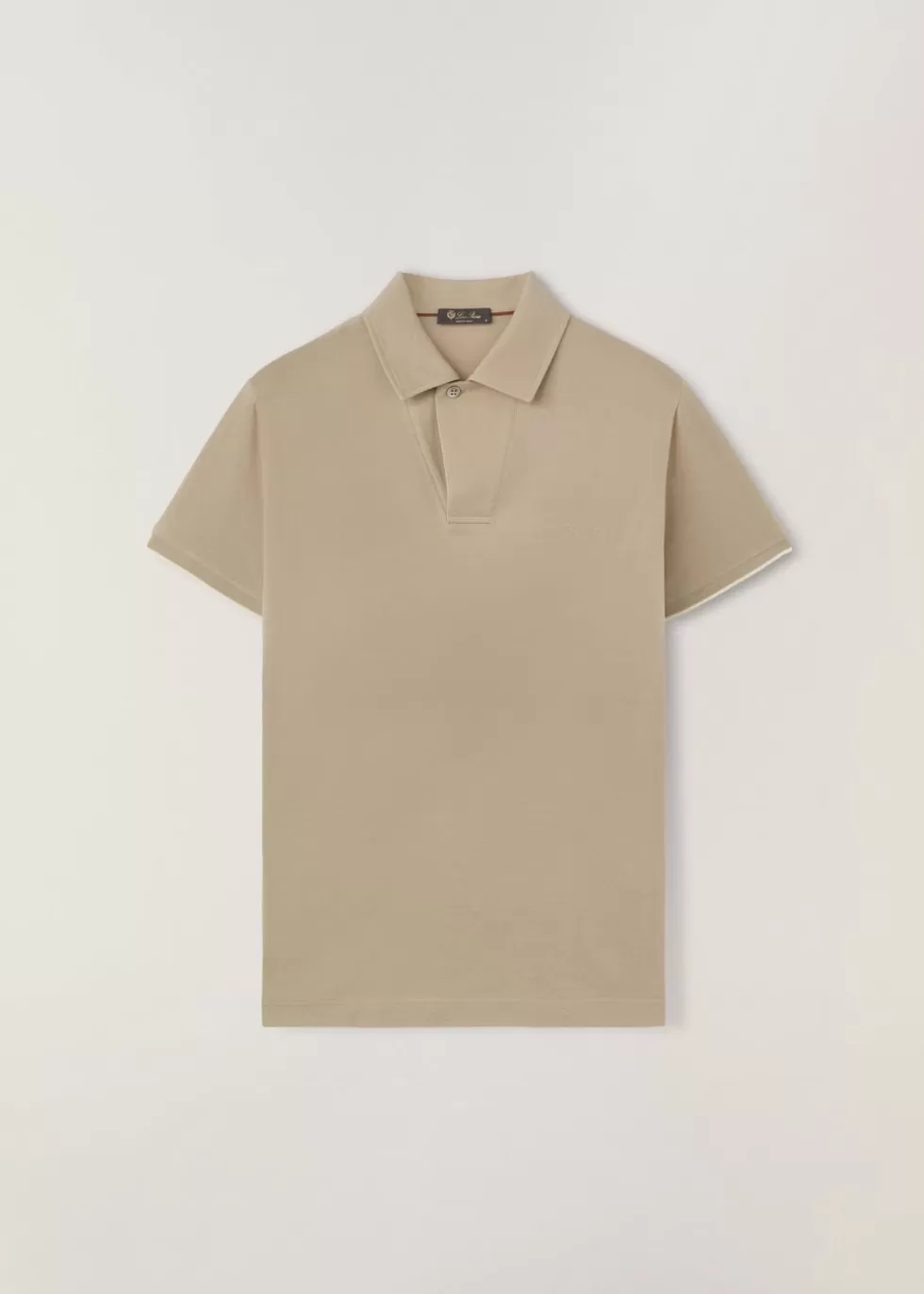 Polo And T-Shirts*Loro Piana Open Polo Shirt Raw Linen