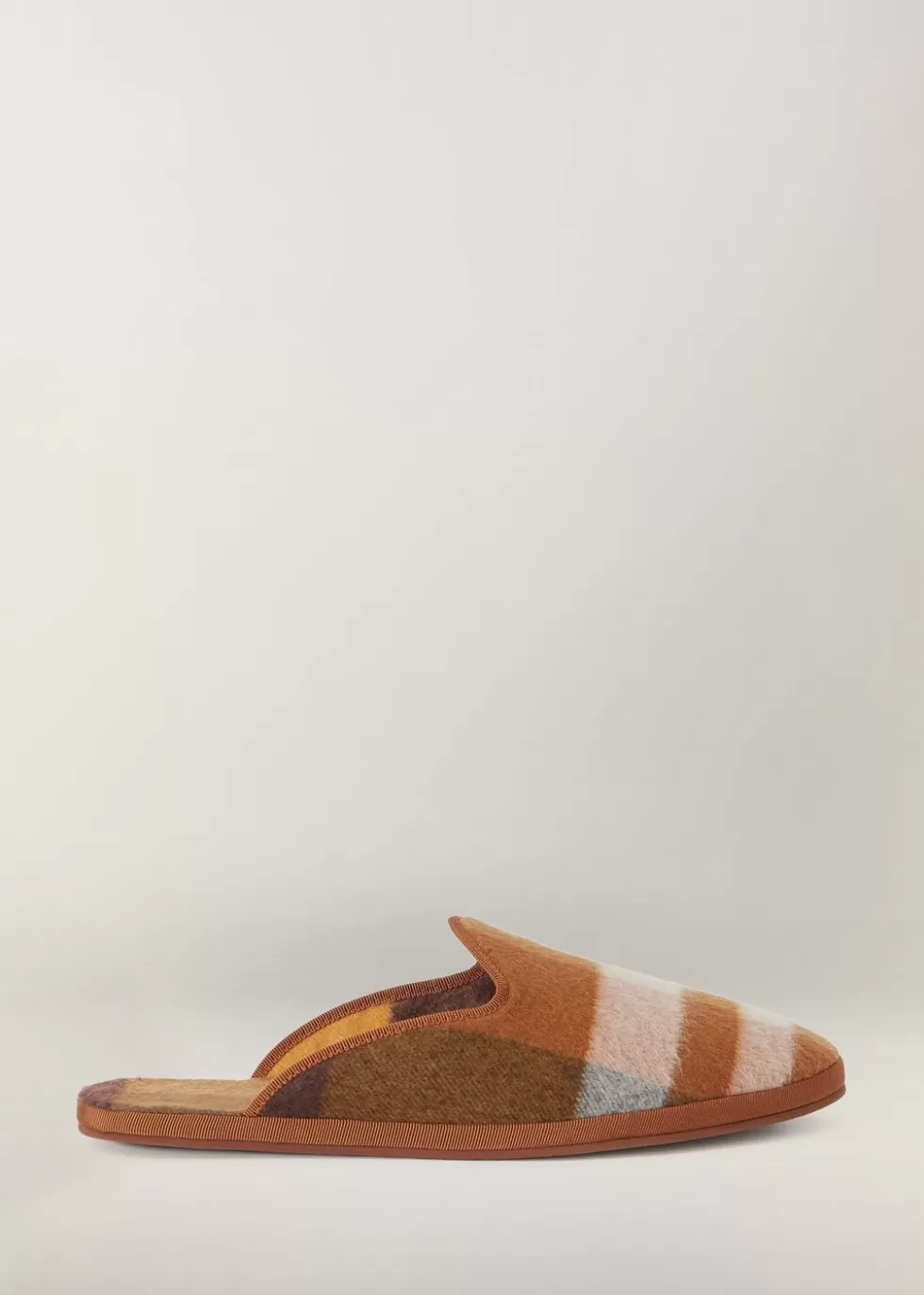 For Him*Loro Piana Open Venice Slippers Natural/Camel/Blue/Earthenware