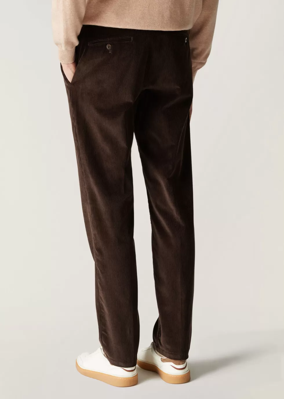 Trousers & Bermudas*Loro Piana Pantaflat Slim Trouser Ancient Sequoia