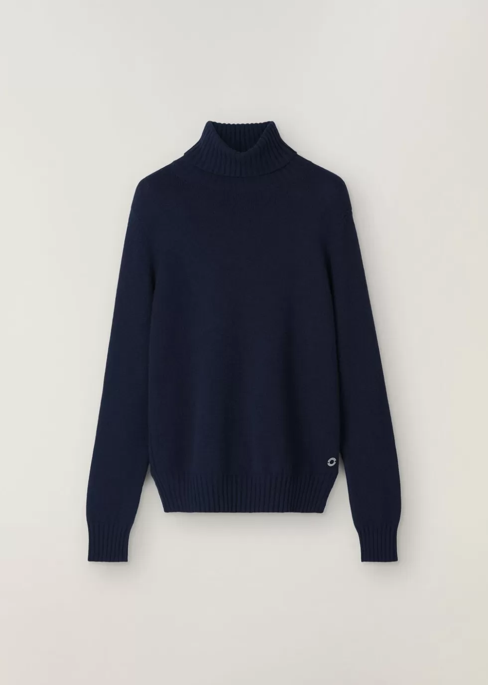 Knitwear*Loro Piana Parksville Turtleneck Navy Blue