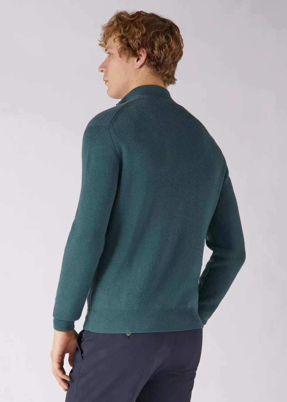 Knitwear*Loro Piana Patton Half-Zip Hunter