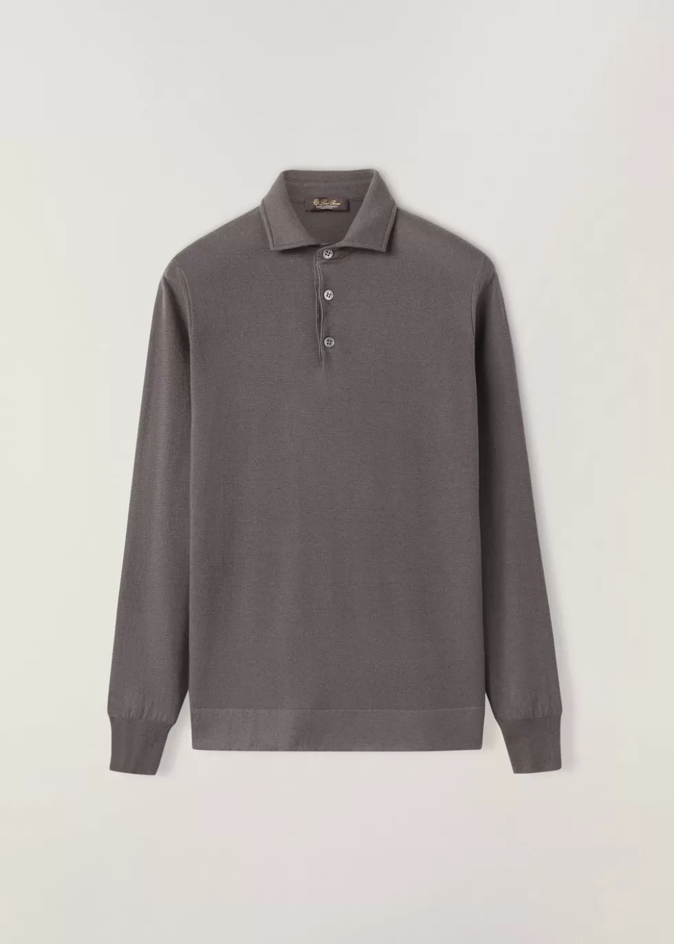 Knitwear*Loro Piana Polo Shiitake