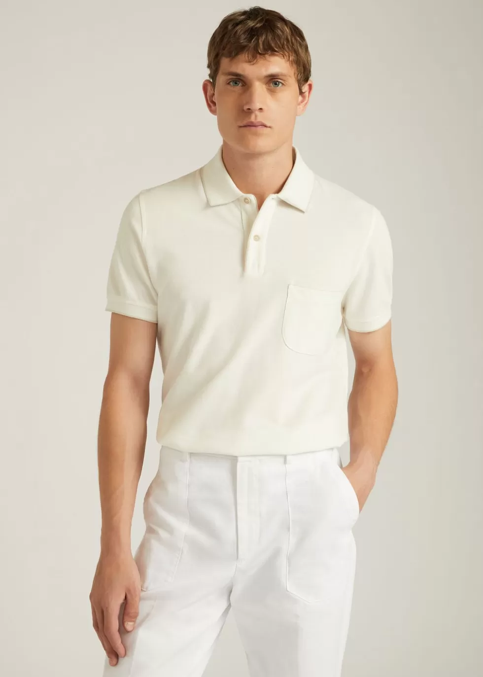 Polo And T-Shirts*Loro Piana Regatta Polo White