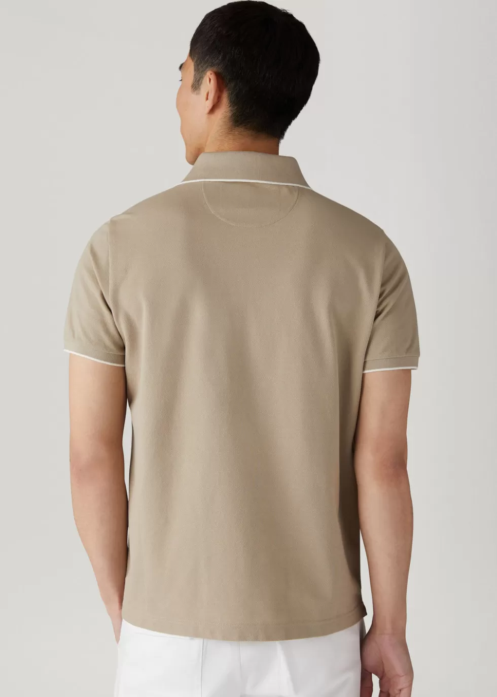 Polo And T-Shirts*Loro Piana Regatta Polo Gothic Beige