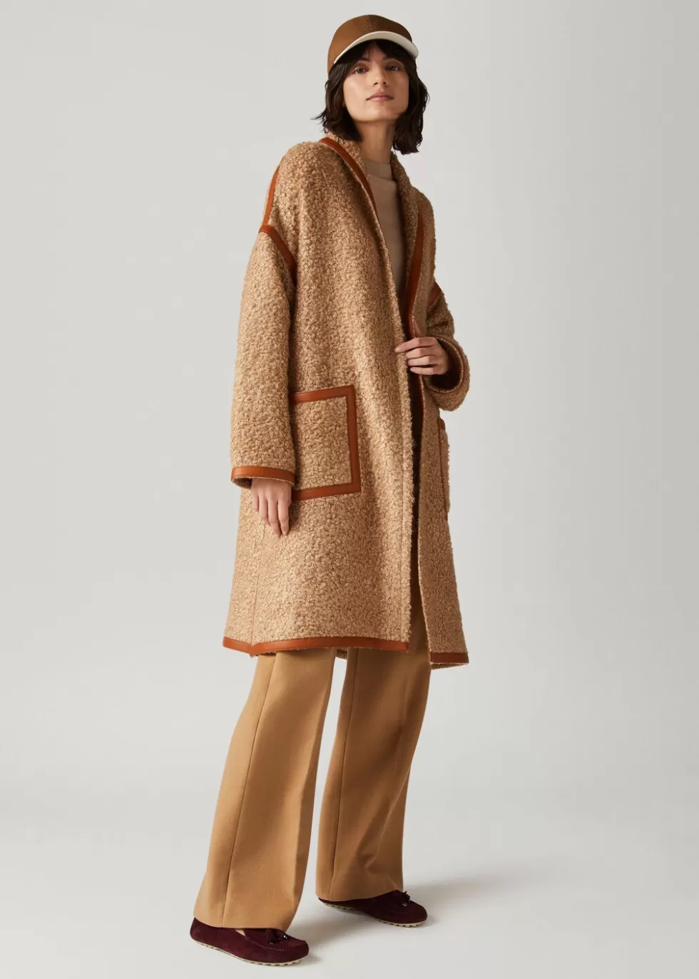 Coats & Capes*Loro Piana Reinhold Coat Choco Rice