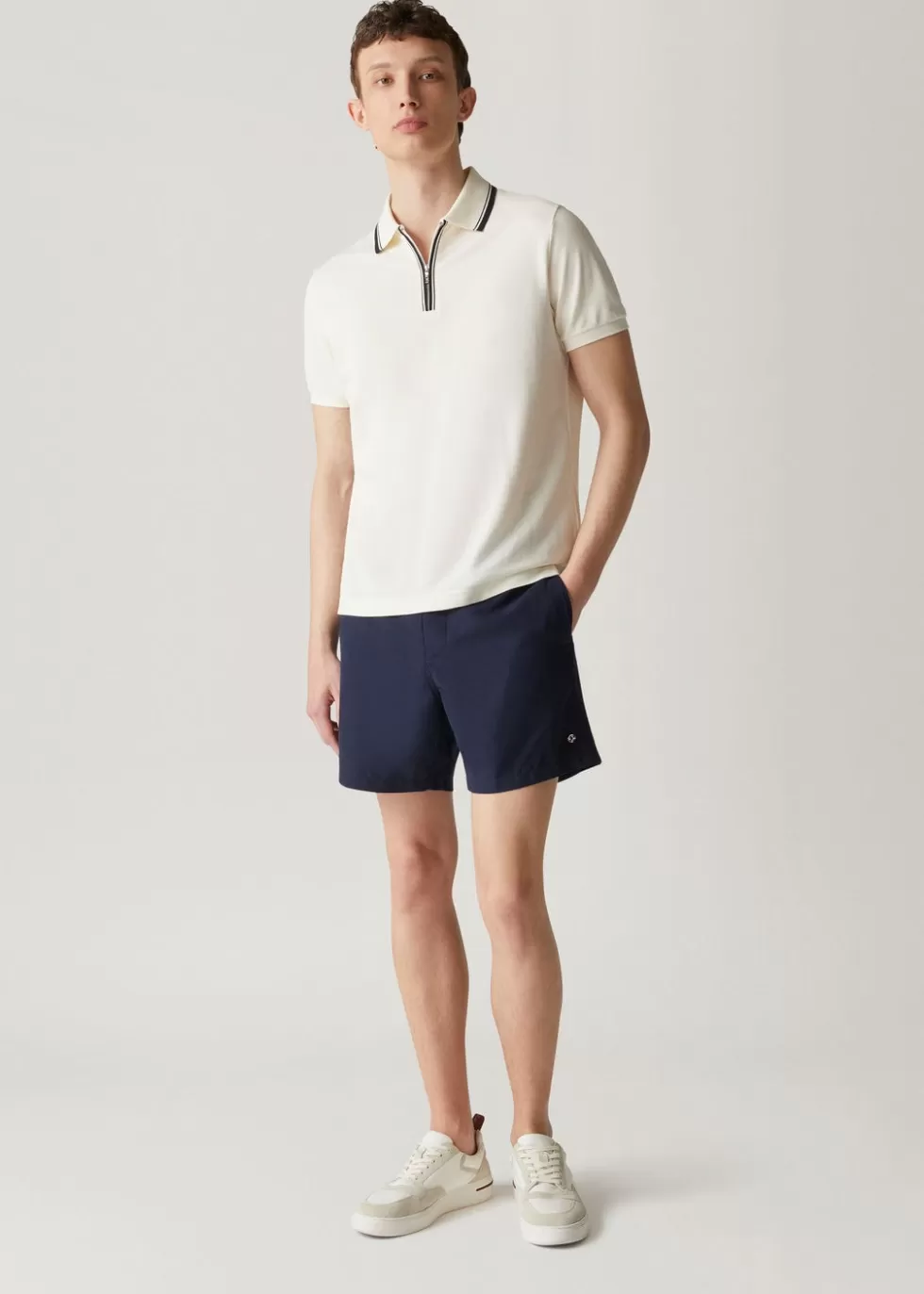 Swimwear*Loro Piana Schooner Shorts Dark Sea