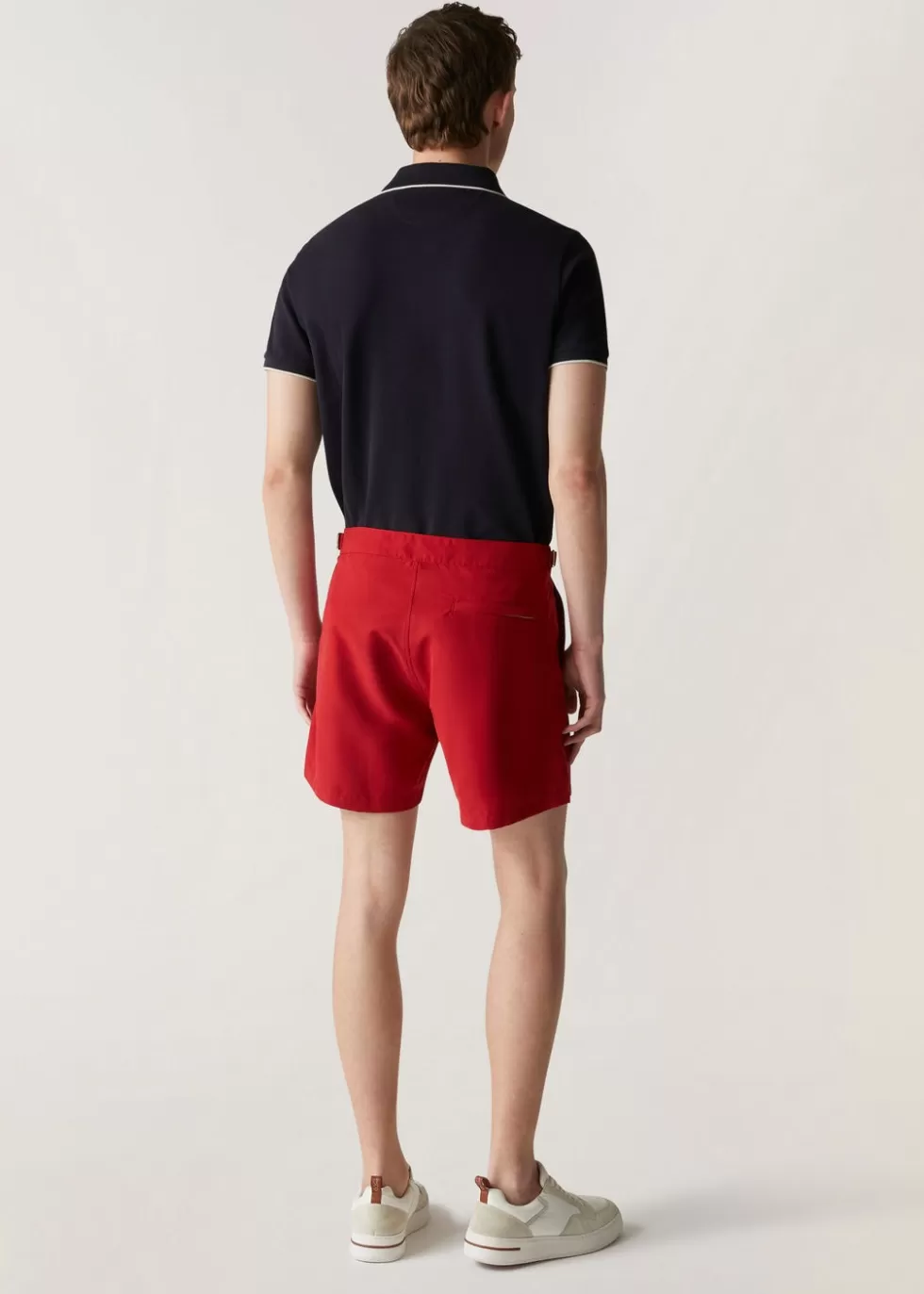 Swimwear*Loro Piana Schooner Shorts Buoy Red