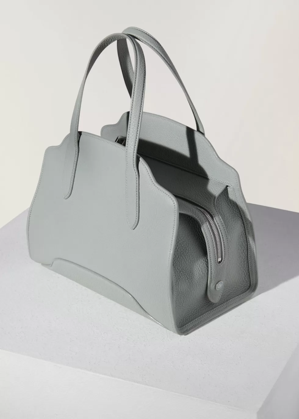 Top Handle And Totes*Loro Piana Sesia Bag M Eucalyptus