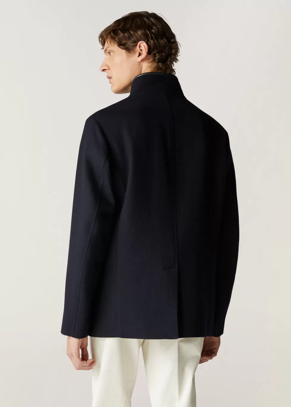 Blazers*Loro Piana Spagna Jacket Navy Blue