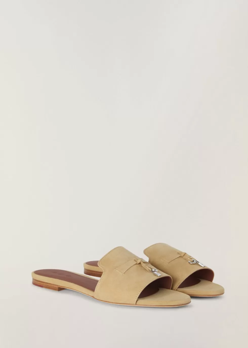 Sandals And Espadrillas*Loro Piana Summer Charms Sandal Egyptian Rock