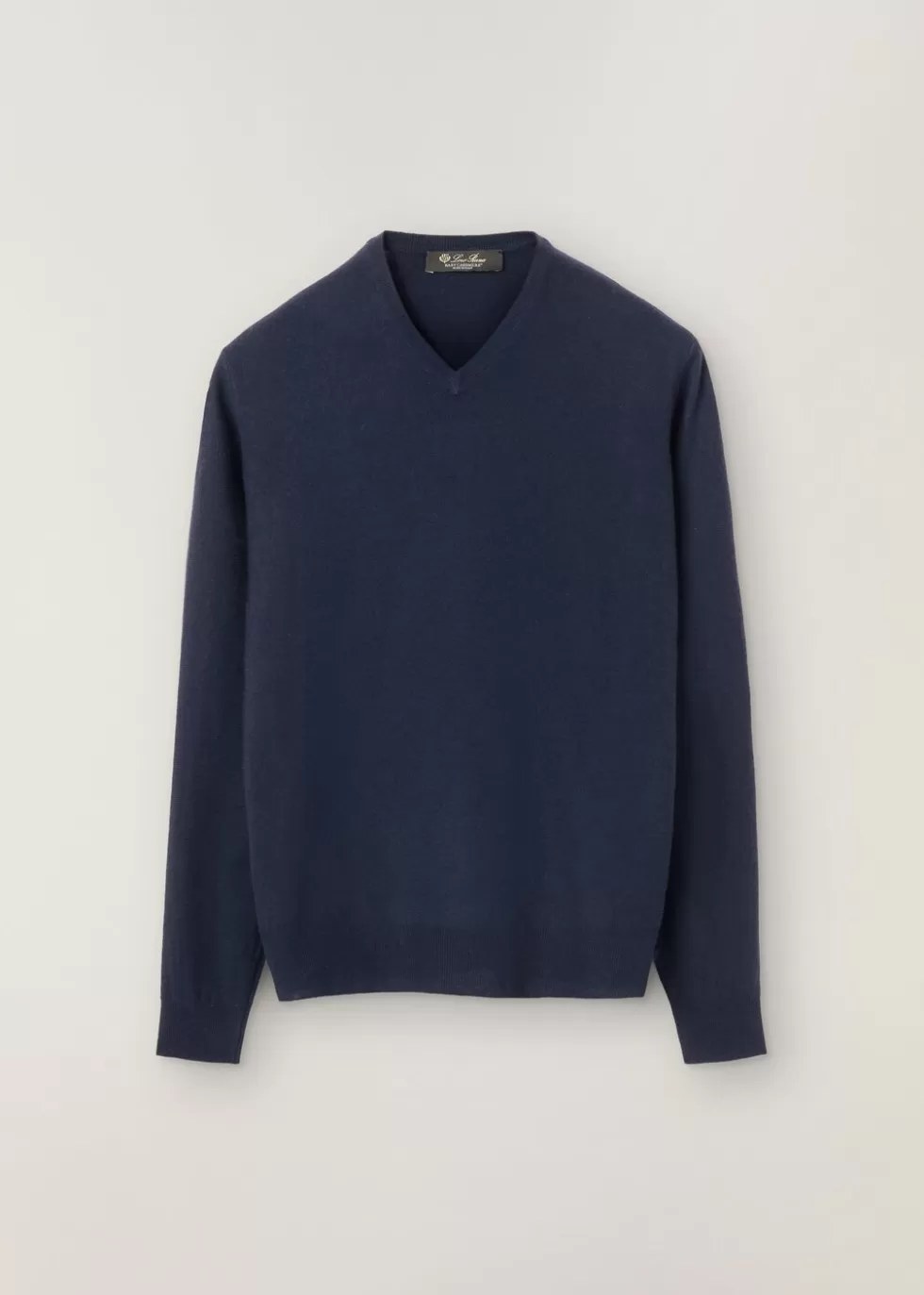 Knitwear*Loro Piana Superlight V Neck Navy Blue