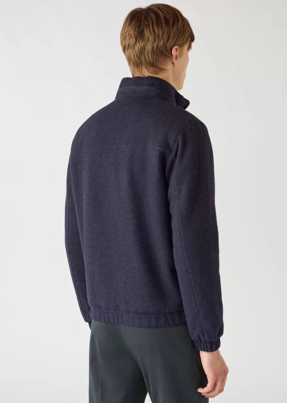 Outerwear Jackets*Loro Piana Sweater Bomber Navy Blue