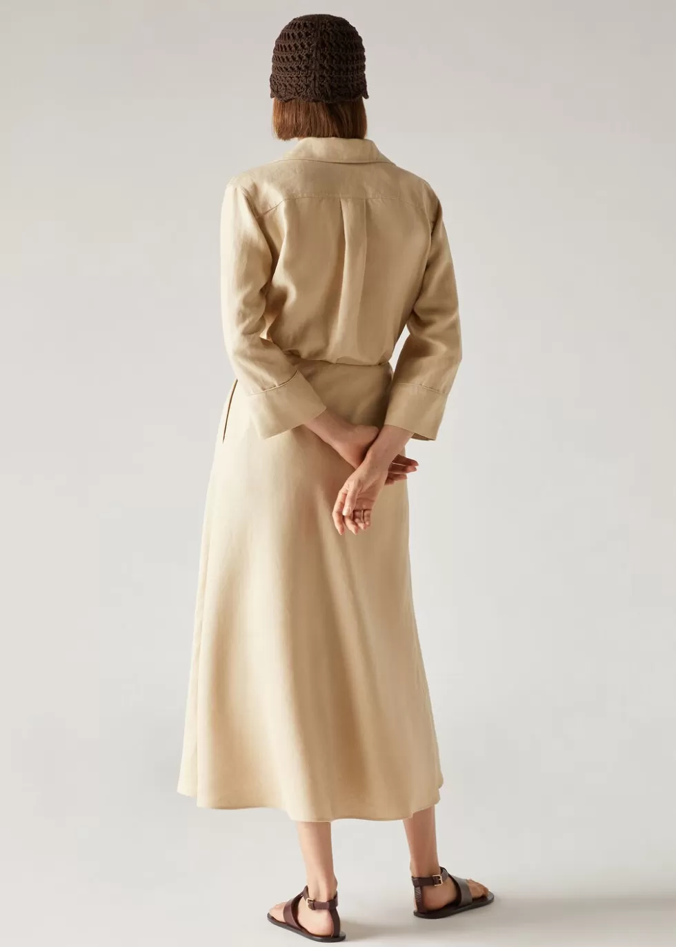 Skirts*Loro Piana Tania Skirt Natural Rope