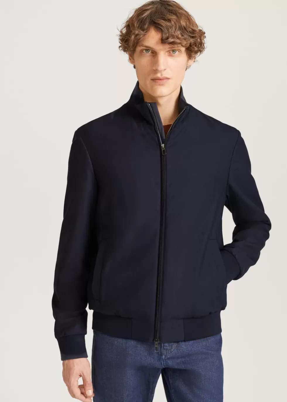 Outerwear Jackets*Loro Piana The Gift Of Kings® Chelsea Bomber Navy Blue