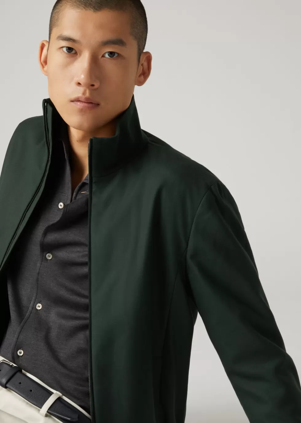 Outerwear Jackets*Loro Piana The Gift Of Kings® Chelsea Bomber Billiard Green