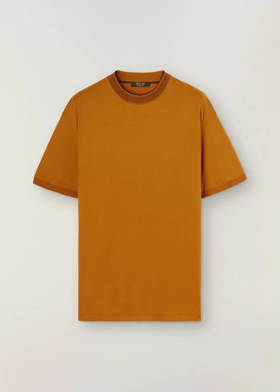 Polo And T-Shirts*Loro Piana The Gift Of Kings® Clayton Crew Neck Honey Yellow