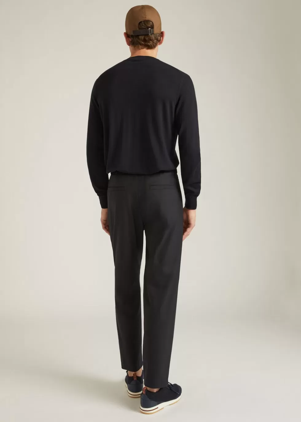 Trousers & Bermudas*Loro Piana The Gift Of Kings® Hammels Pants Navy Blue