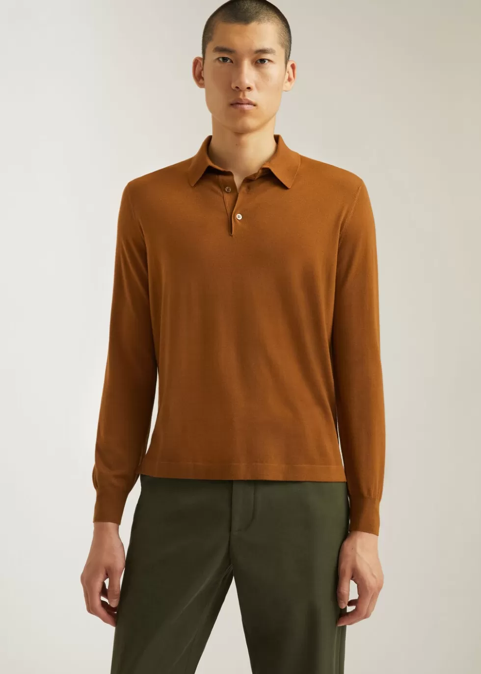 Polo And T-Shirts*Loro Piana The Gift Of Kings® Polo Vicuna Brown