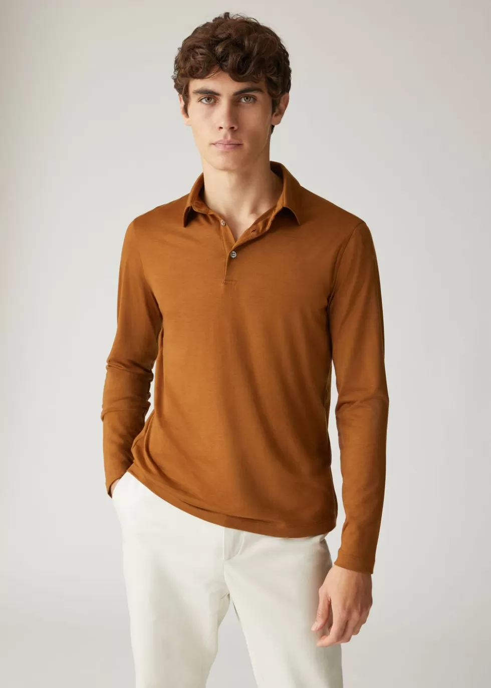 Polo And T-Shirts*Loro Piana The Gift Of Kings® Polo Vicuna Brown