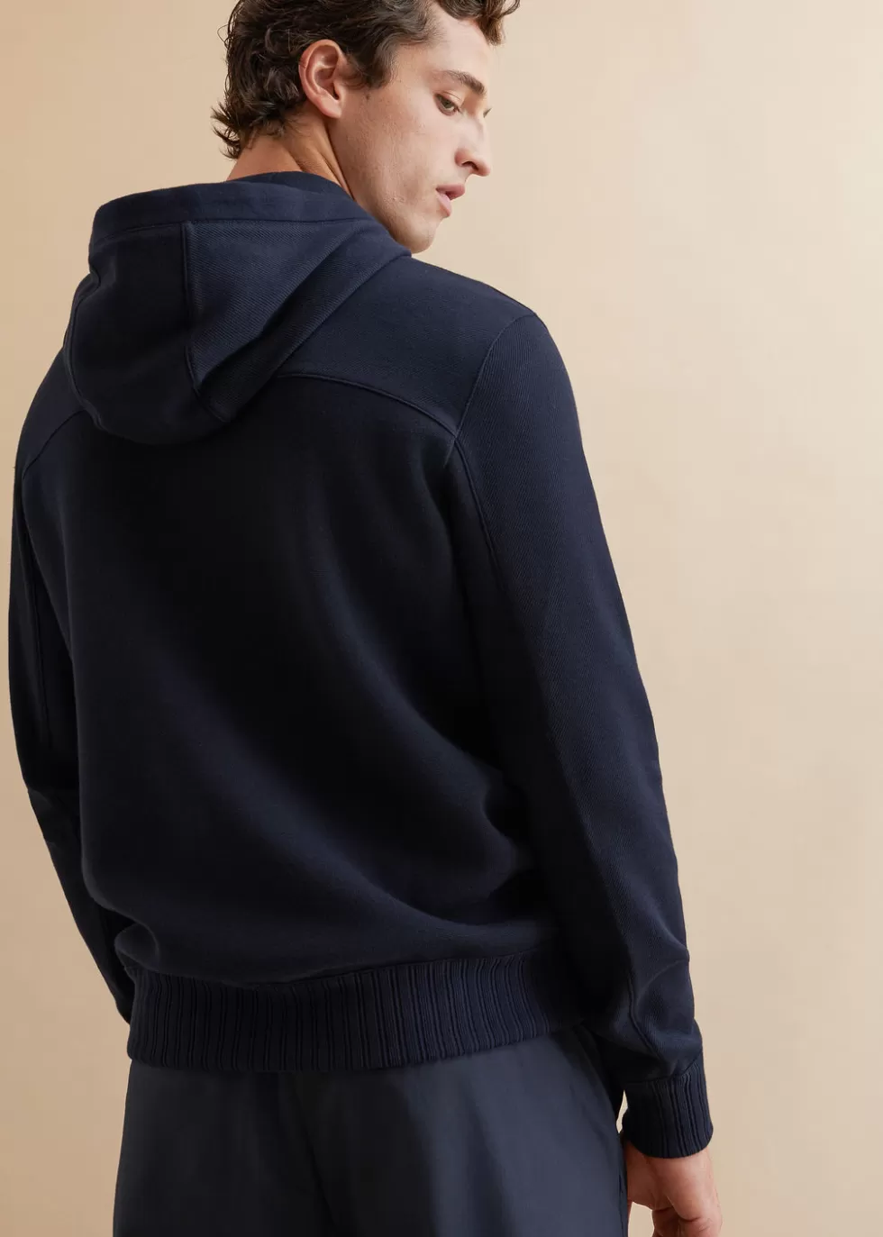 Knitwear*Loro Piana The Gift Of Kings® Rodney Bomber Jacket Navy Blue