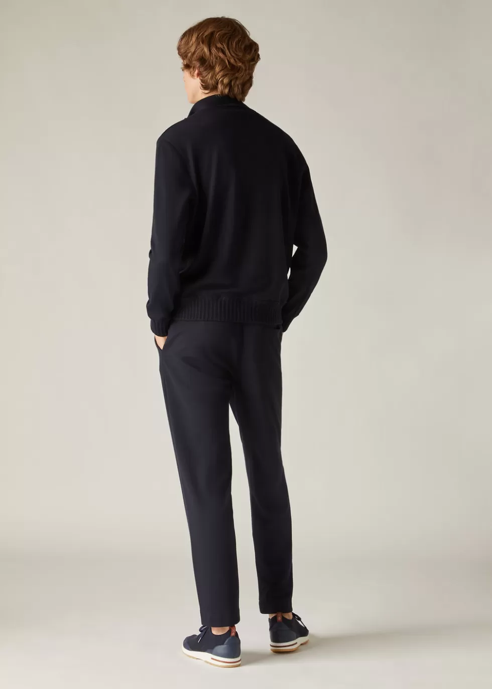 Trousers & Bermudas*Loro Piana The Gift Of Kings® Rodney Pants Navy Blue