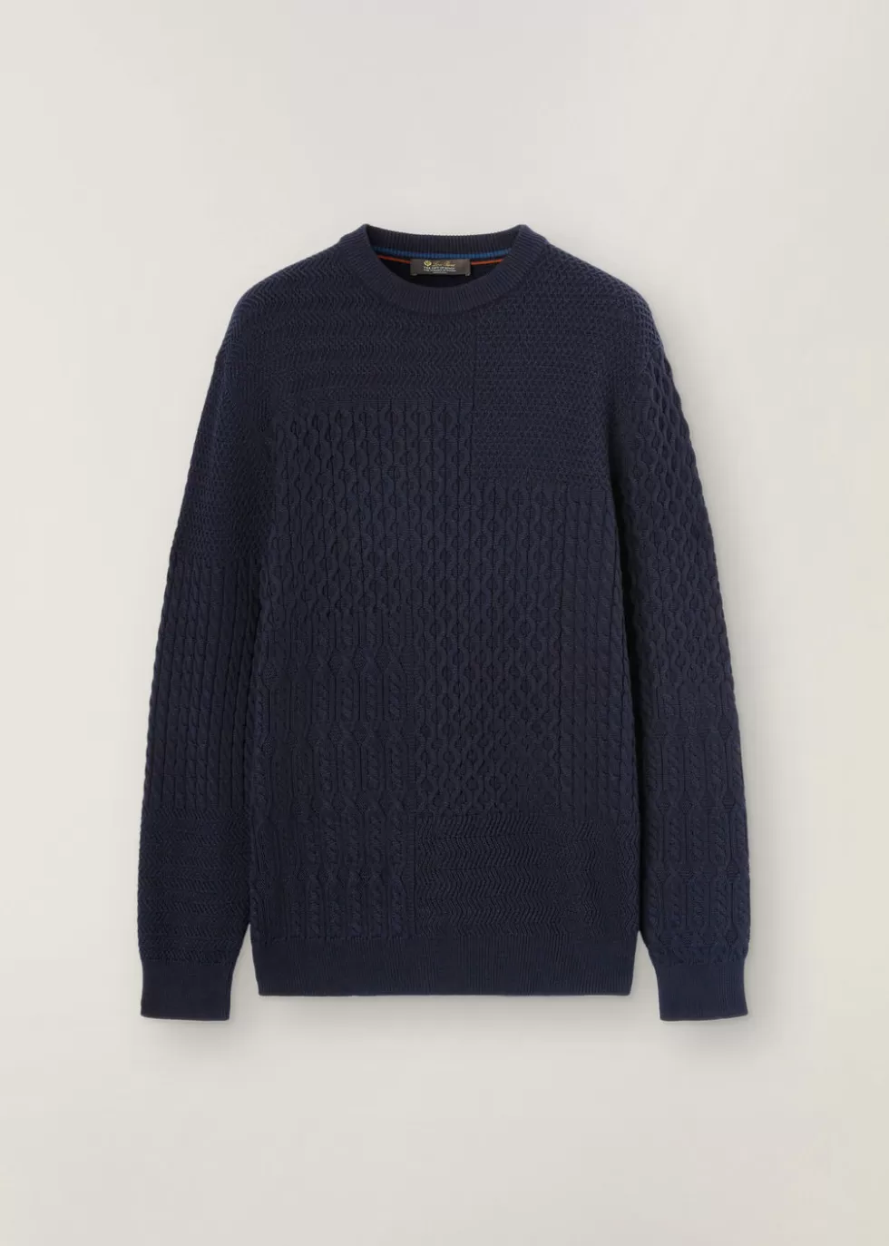 Knitwear*Loro Piana The Gift Of Kings® Sheldon Crew Neck Navy Blue