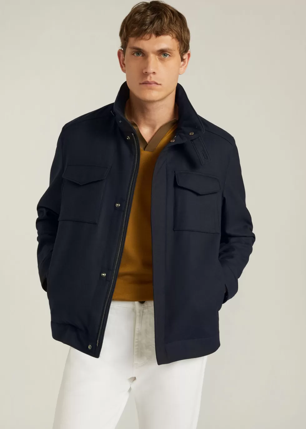 Outerwear Jackets*Loro Piana The Gift Of Kings® Traveller Bomber Navy Blue